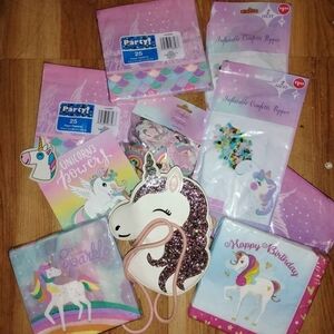 Unicorn Celebration Set - Pink and Purple